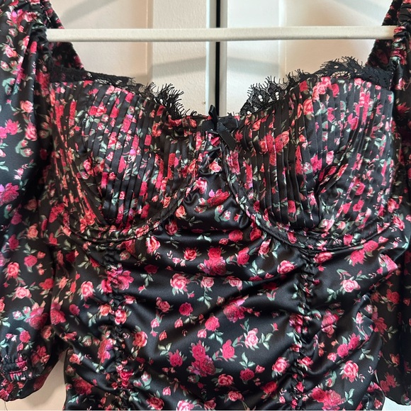 Victorias Secret x For Love & Lemons mini floral dress, never been worn! - Picture 4 of 6